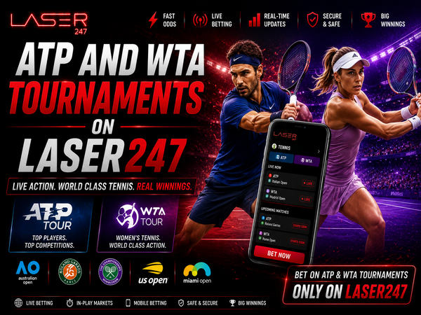 ATP and WTA Tournaments on Laser247