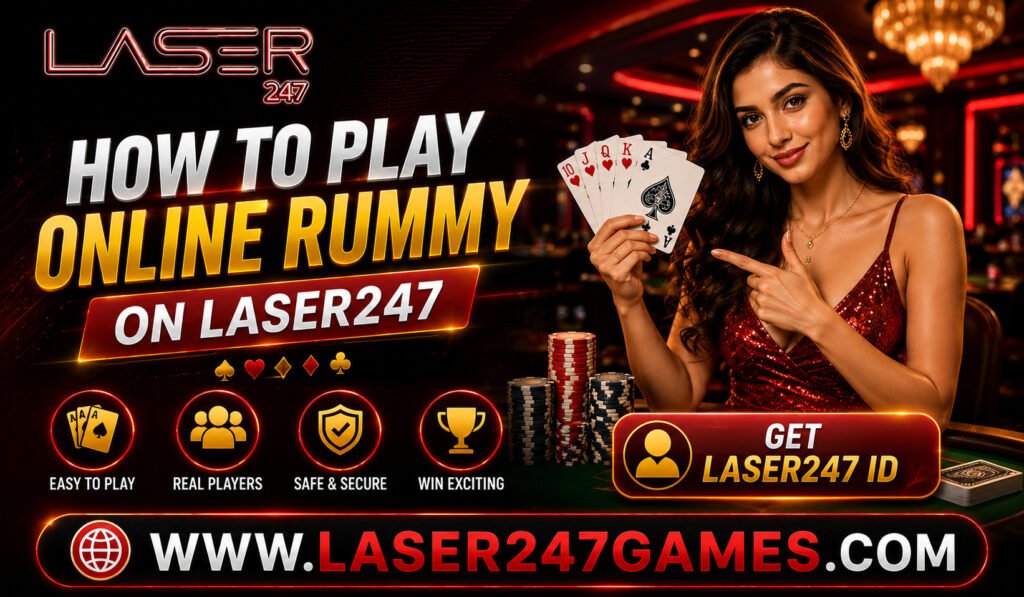 How to Play Online Rummy on Laser247