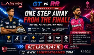 Laser247 Betting Insights GT vs RR Qualifier 2 IPL 2026