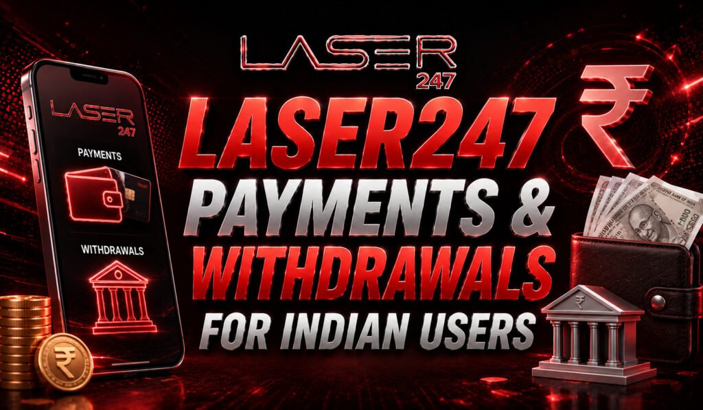 Laser247 Payments & Withdrawals for Indian Users