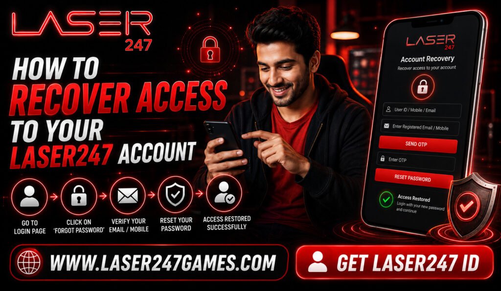 How to Recover Access to Your Laser247 Account