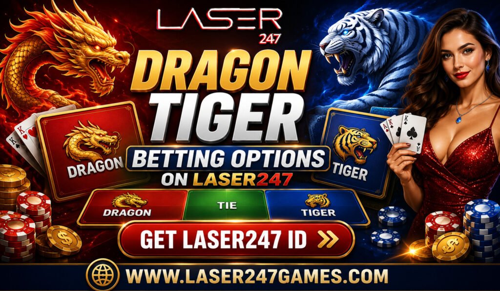 Dragon Tiger Betting Options on Laser247